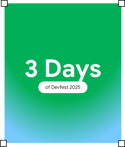 3 Days of DevFest 2025 Card