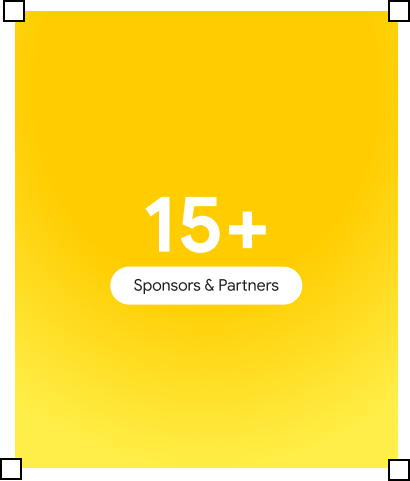 15+ Sponsors & Partners Card