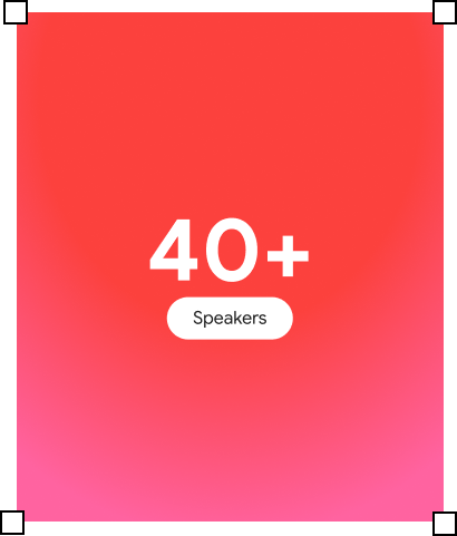 40+ Speakers Card
