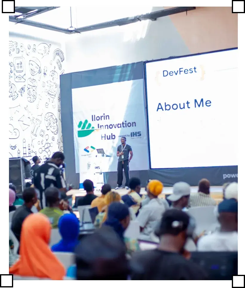 DevFest Recap Speaker Frame 4